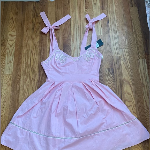 Mother of Pearl Summer  Dress by JustWoman-size 40 - Picture 5 of 9